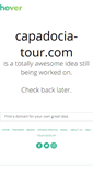 Mobile Screenshot of capadocia-tour.com